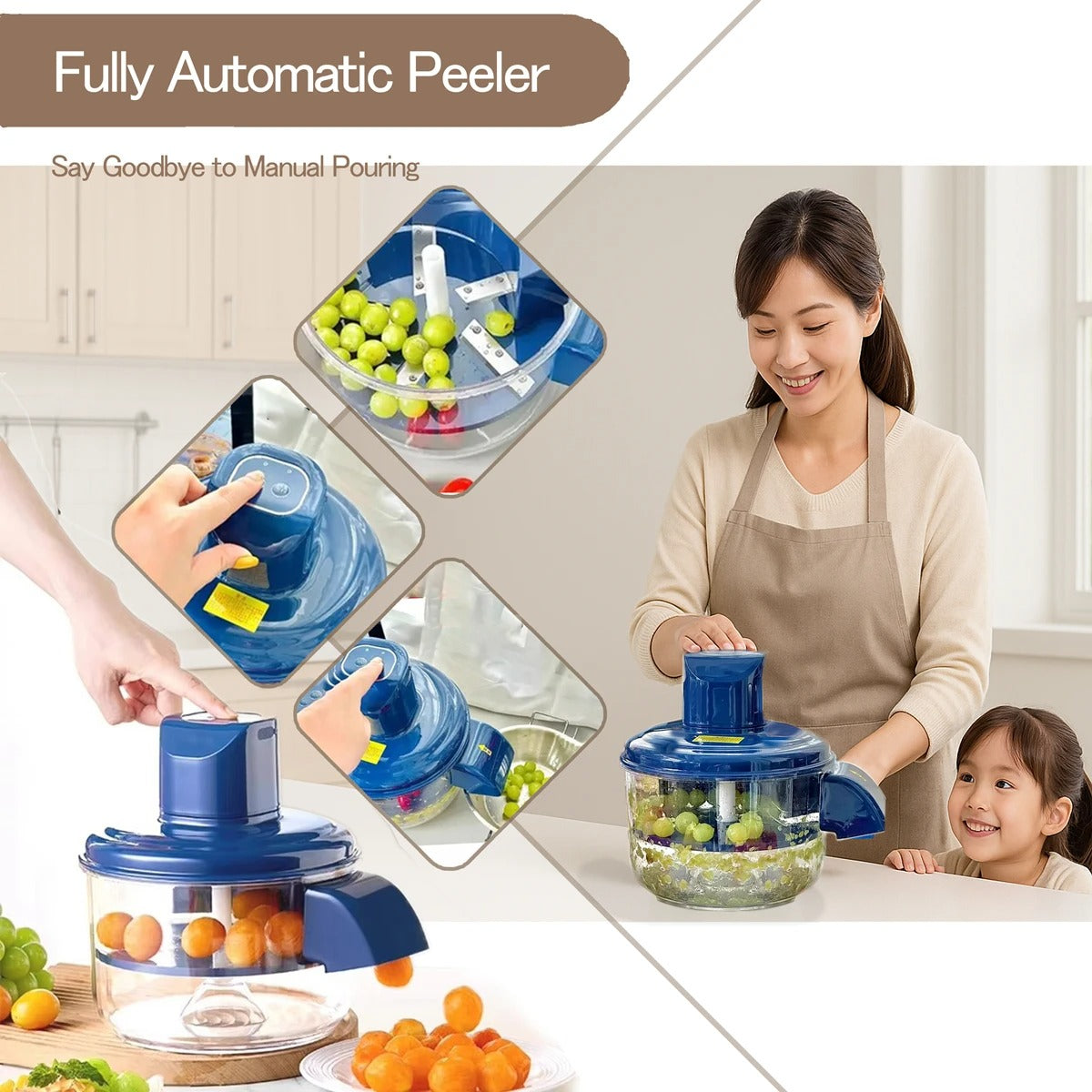 QuickPeel: Mini Fruit Peeler