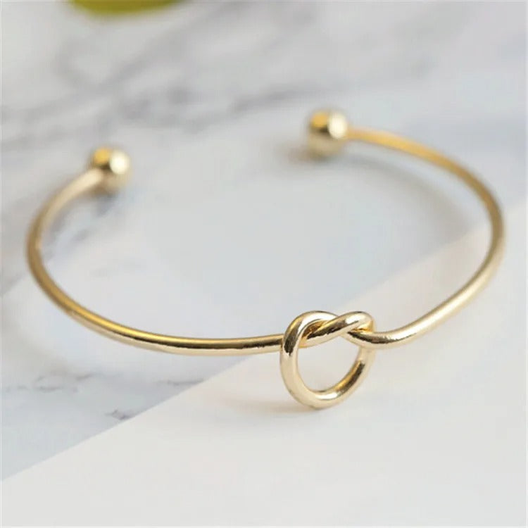 Vintage Woven Twist Stainless Steel Bracelet