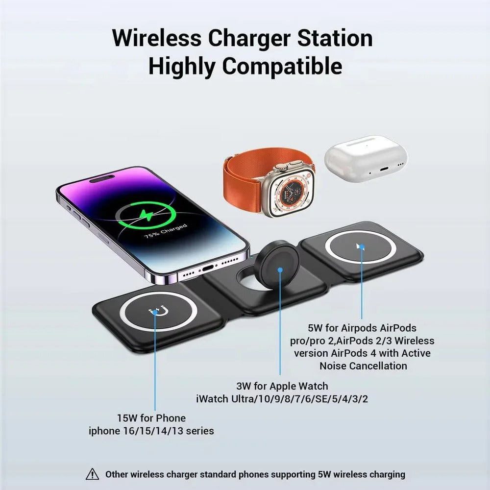 Foldable Magnetic Wireless Charger